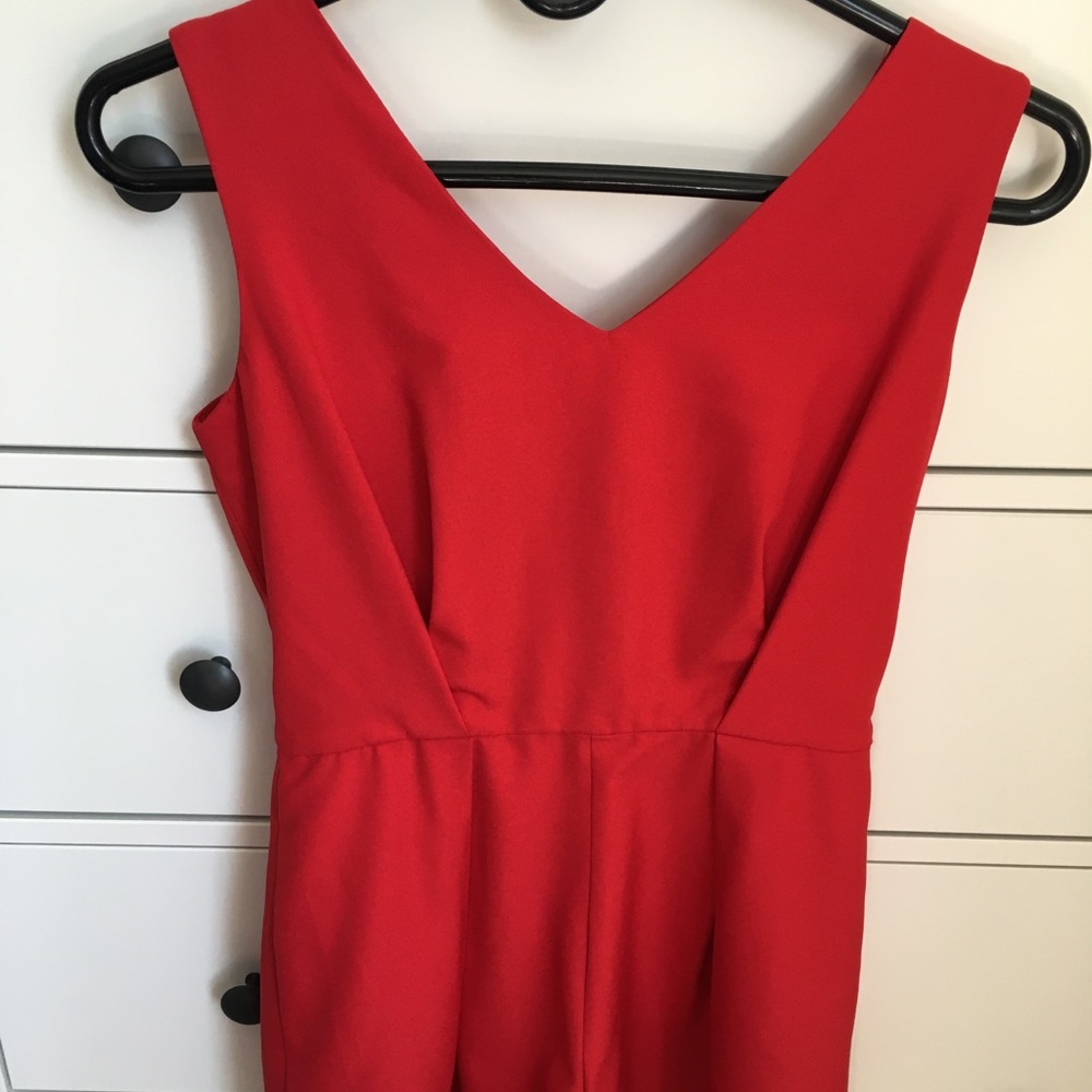 Red romper